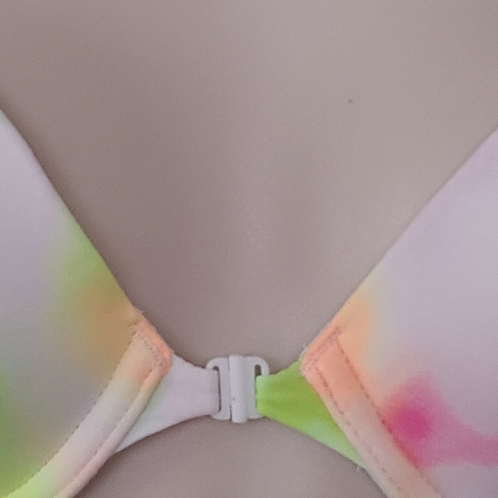 Pink Everywhere Multi Colored Racerback Bra - Picture 2 of 4